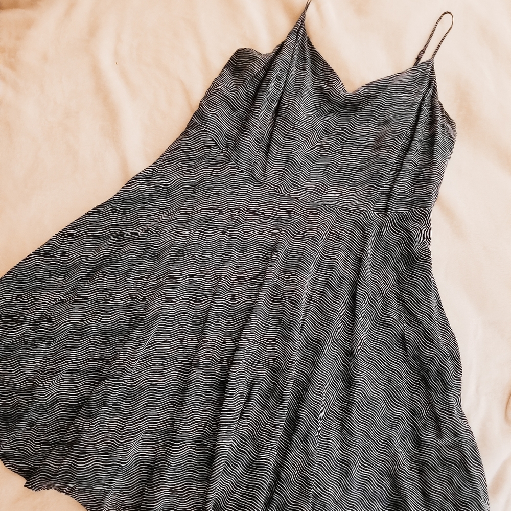 ✨Blue Wave Cami Skater Dress